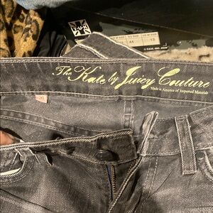 Juicy Couture Black Denim Jeans